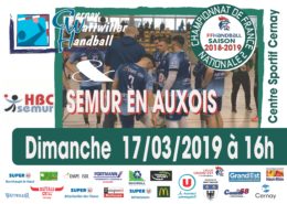 cernay handball vs semur