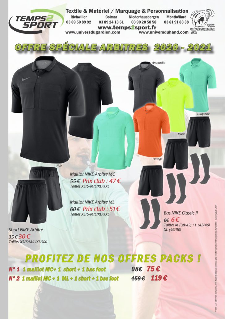 maillot nike arbitre