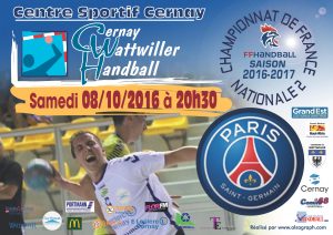 cernay vs PSG le 08/10