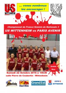 rencontre us wittenheim basket le 22 octobre temps2sport