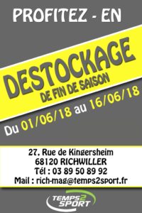destockage produit sportif à richwiller
