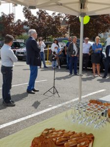 inauguration de l'agence temps 2 Sport à Colmar