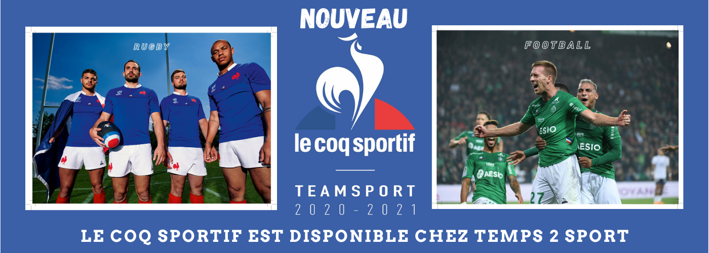 le coq disponible chez Temps 2 sport