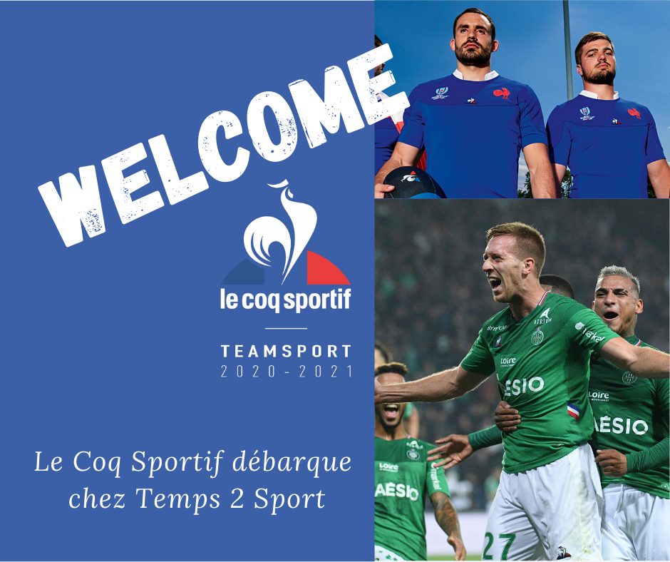 Le Coq Sportif débarque chez Temps 2 Sport