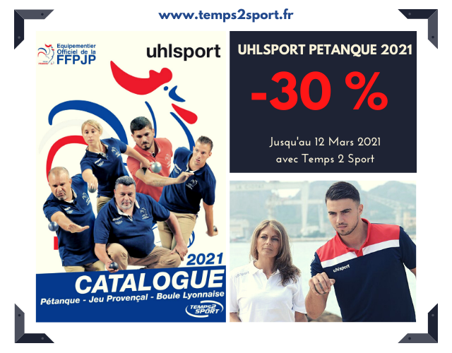 Collection Spéciale Pétanque 2021 avec Uhlsport