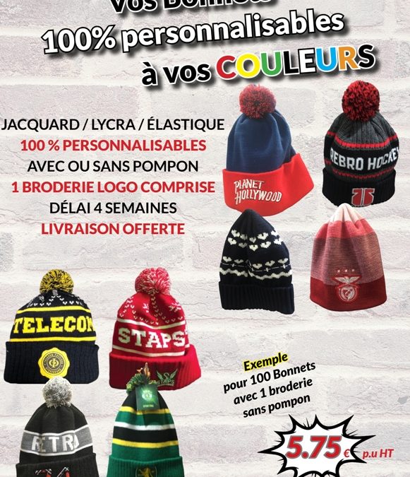 Bonnets Personnalisables