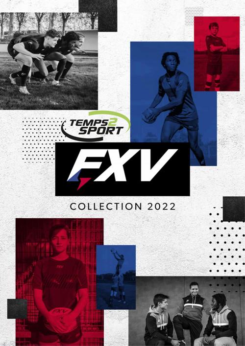 catalogue FXV 2022 RUGBY  TEMPS 2 SPORT