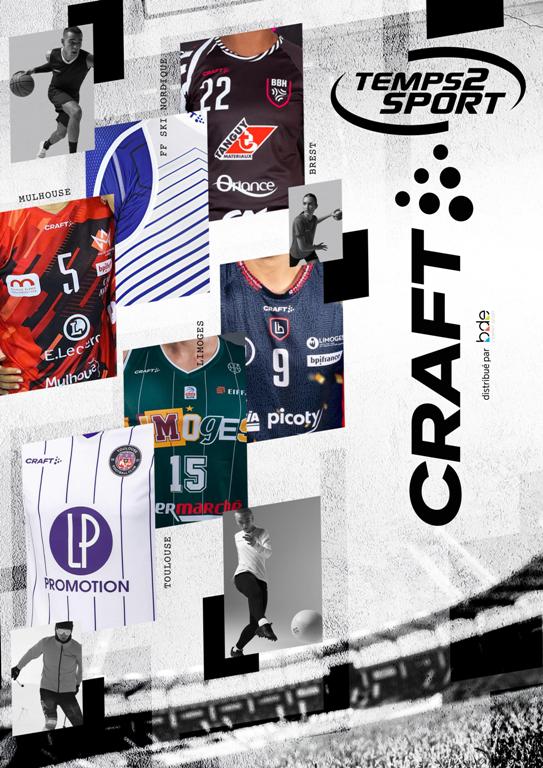 CRAFT teamsport 2023 chez Temps 2 sport