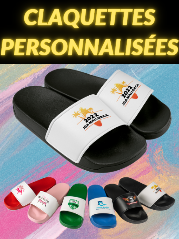 Claquettes Personnalisées