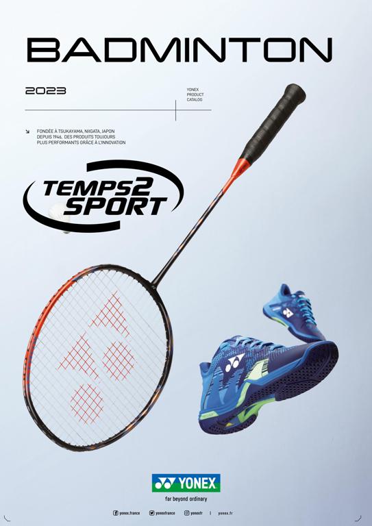 catalogue Yonex Tennis 2023