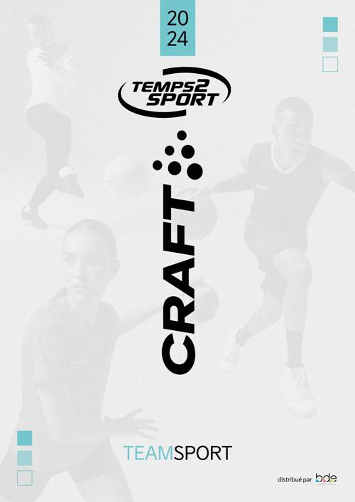 Catalogue CRAFT 202 Teamsport chez temps 2 Sport