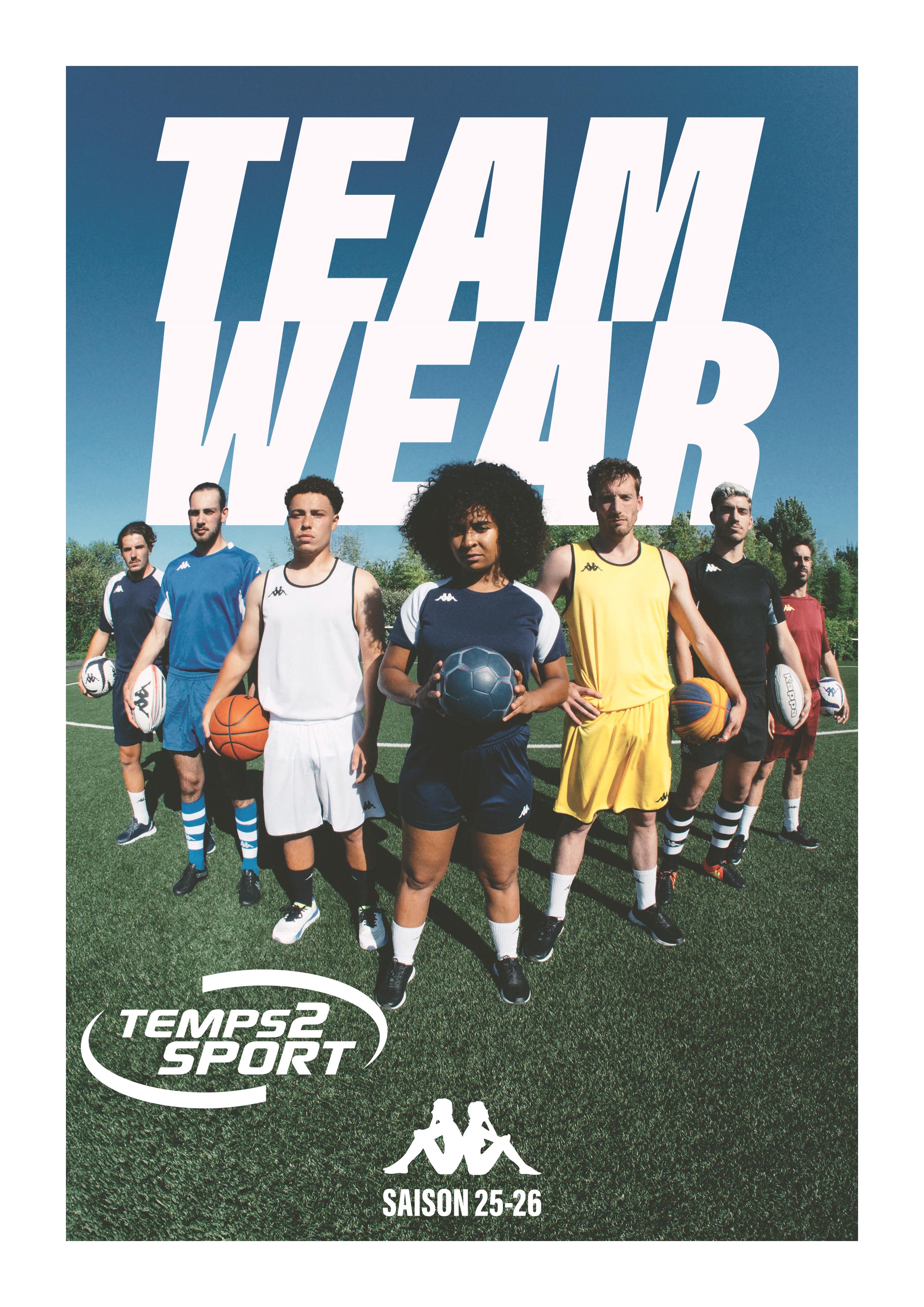 catalogue Kappa 2025 chez TEMPS 2 SPORT