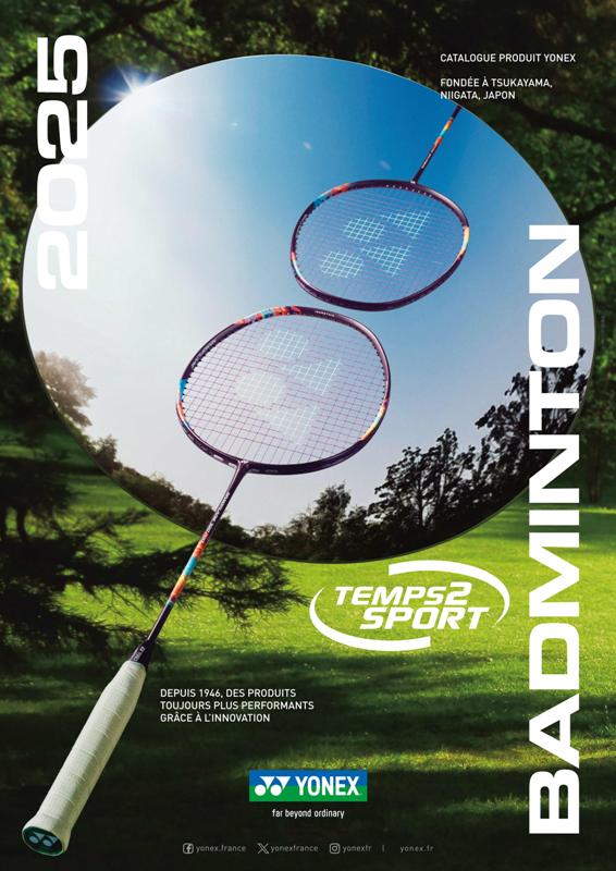 Yonex badminton chez temps2sport