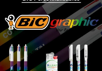 Stylos et briquets BIC personnalisables