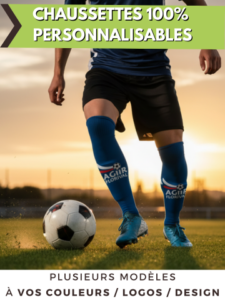 chaussettes personnalisables TEMPS 2 SPORT
