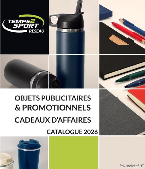 Objet Et textiles publicitaires chez Temps 2 Sport