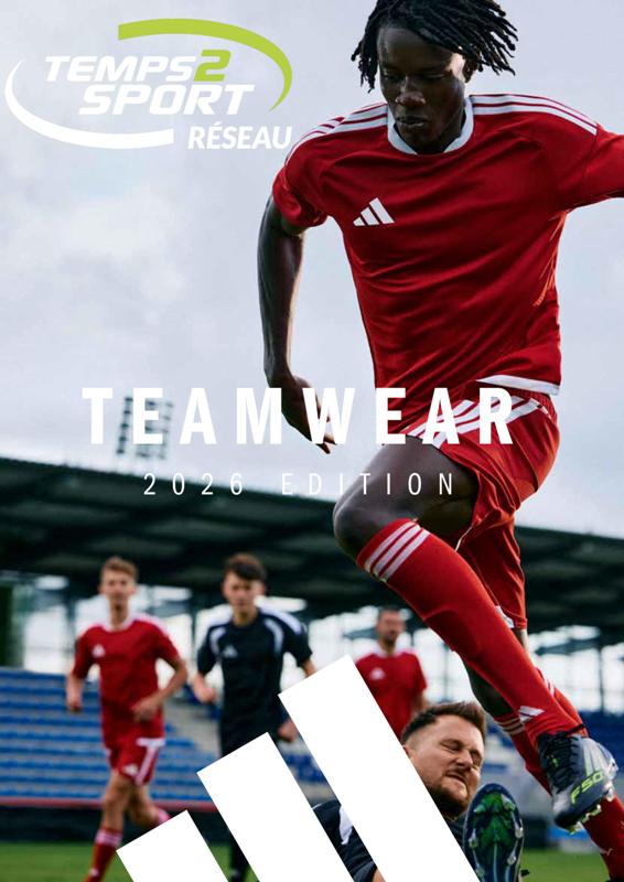 adidas 2026 teamwear catalogue chez temps2sport